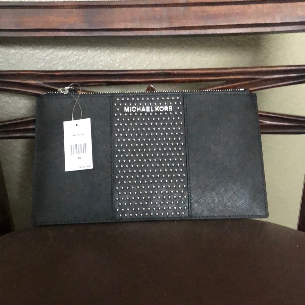 Michael Kors Studded Wristlet
